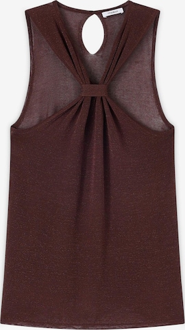 Pull-over MOTIVI en marron : devant
