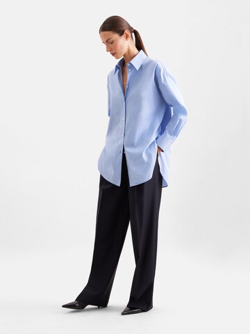 SEIDENSTICKER Bluse in Blau
