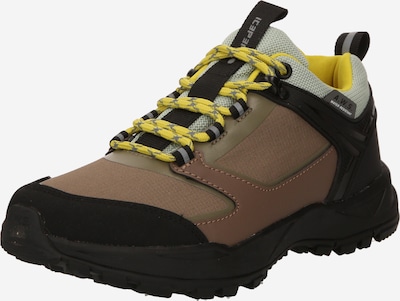 ICEPEAK Niske cipele 'ADOUR2' u žuta / kaki / pastelno zelena / crna, Pregled proizvoda