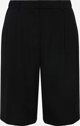 Ulla Popken Pantalon à pince en noir, Vue avec produit