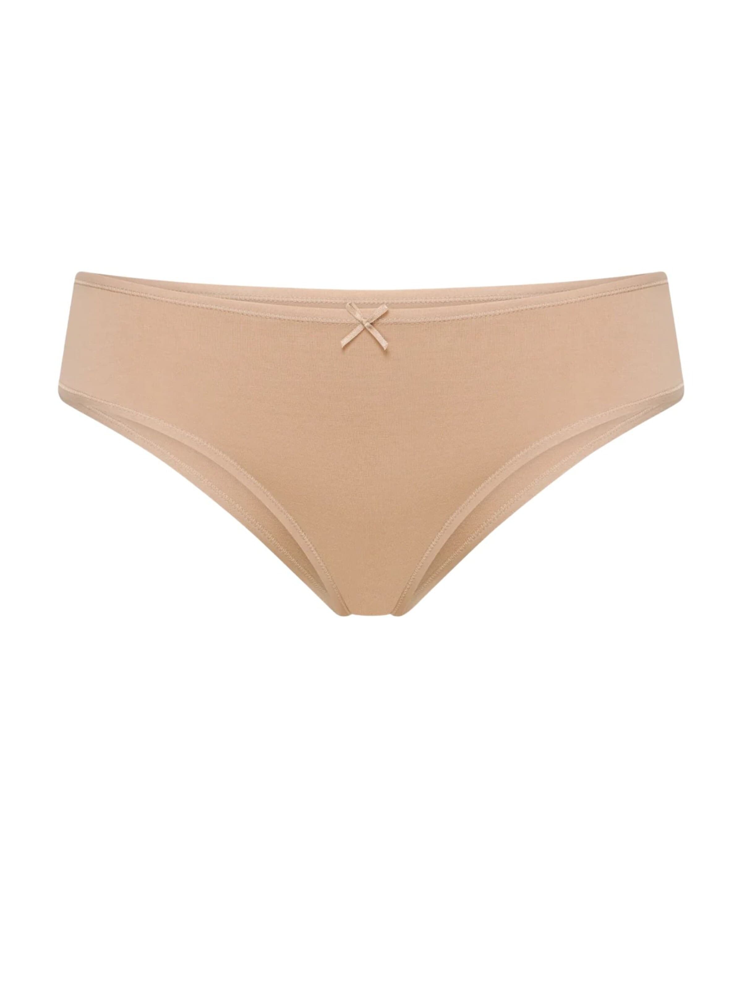 Slip 'Cotton Brazilian Slip' di cfab (formerly creamy fabrics) in beige: frontale