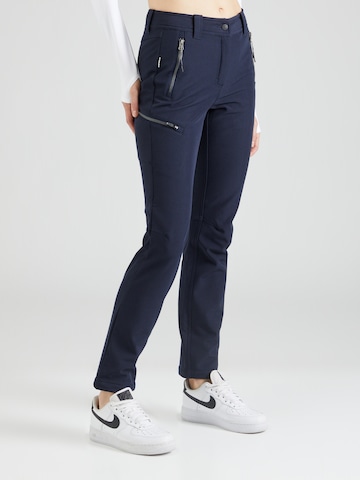 Regular Pantalon outdoor 'ARCOLA' ICEPEAK en bleu : devant