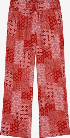 WE Fashion Loosefit Housut värissä punainen: etupuoli