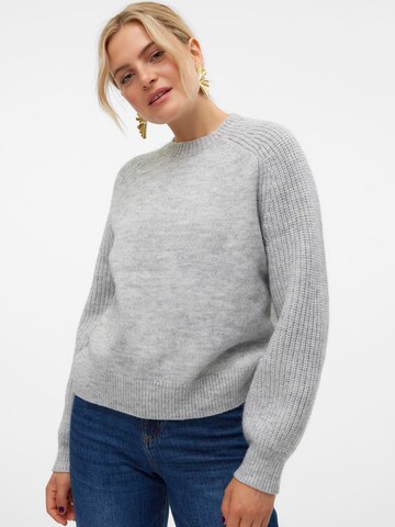 VERO MODA Pullover 'Enya' in Grau