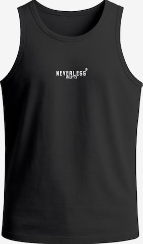 Neverless Shirt 'Barbell Sparta' in Black: front