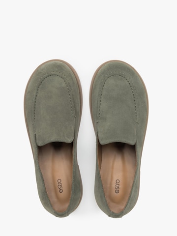 Estro Moccasin in Green
