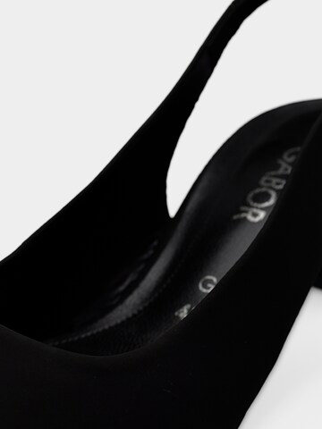 GABOR Slingpumps in Schwarz