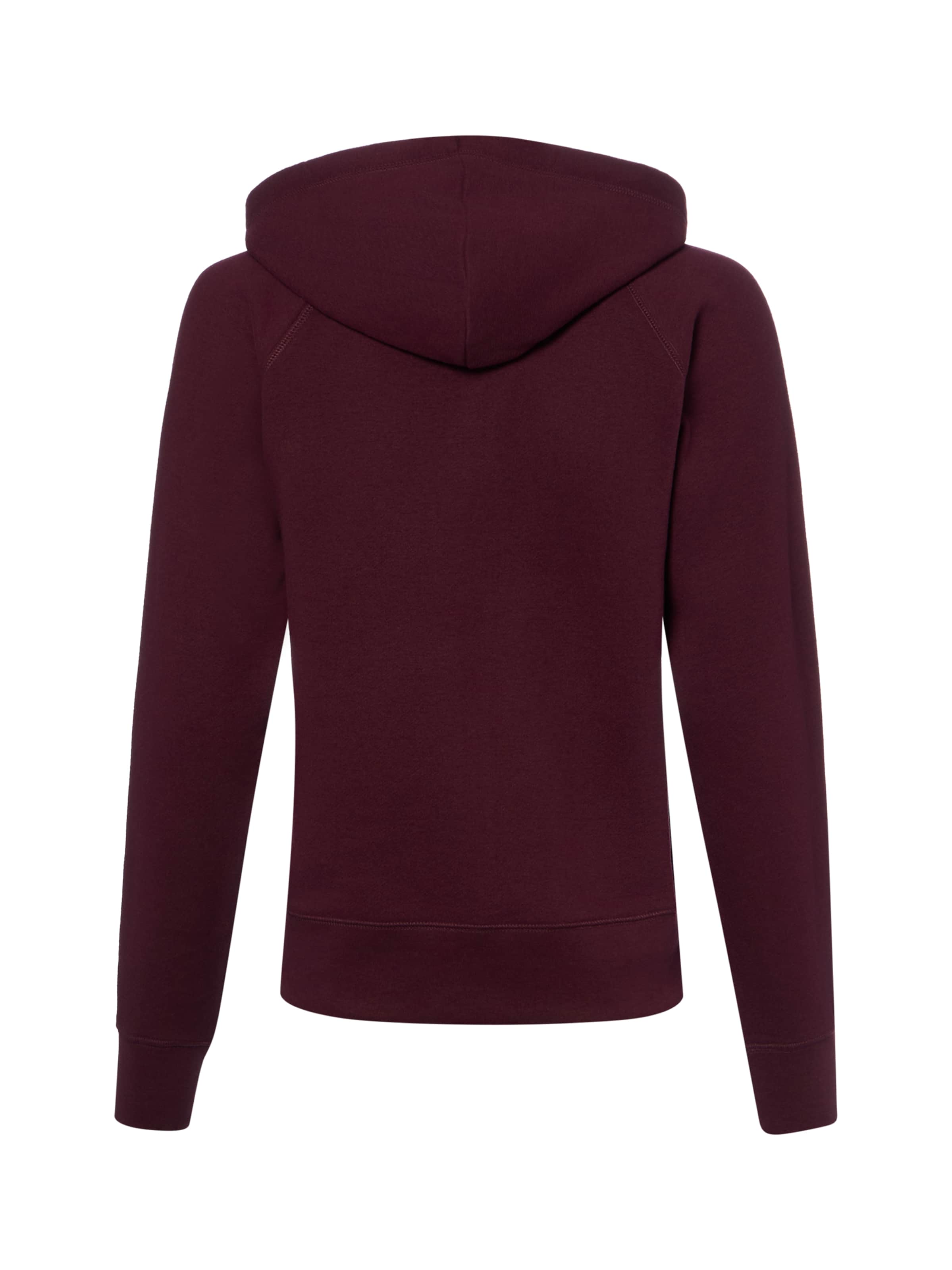 Marie Lund Sweatvest in Rood