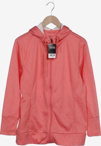 ESPRIT Sweatshirt & Zip-Up Hoodie in XXL in Red: front