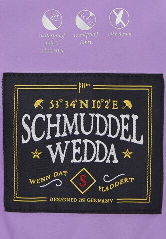 Schmuddelwedda Зимняя куртка в Лиловый
