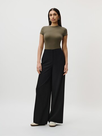 LeGer by Lena Gercke Wide Leg Hose 'Therese Tall' in Schwarz