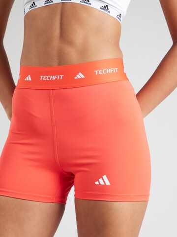 Skinny Pantalon de sport 'All Me' ADIDAS PERFORMANCE en orange