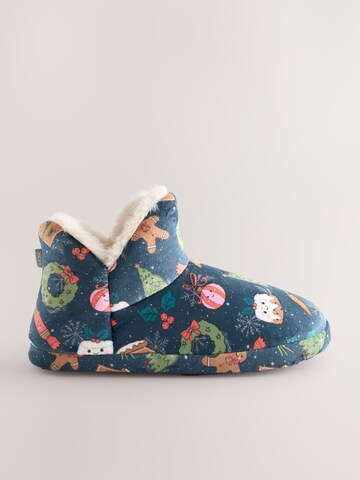 Next - Zapatillas de casa en azul