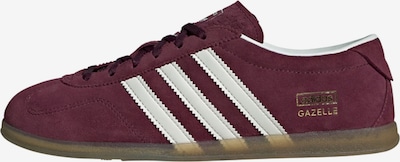 ADIDAS ORIGINALS Niske tenisice 'Gazelle' u zlatna / boja vina / bijela, Pregled proizvoda