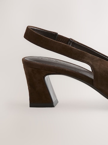 Décolleté sling 'Forever Comfort' di Next in marrone