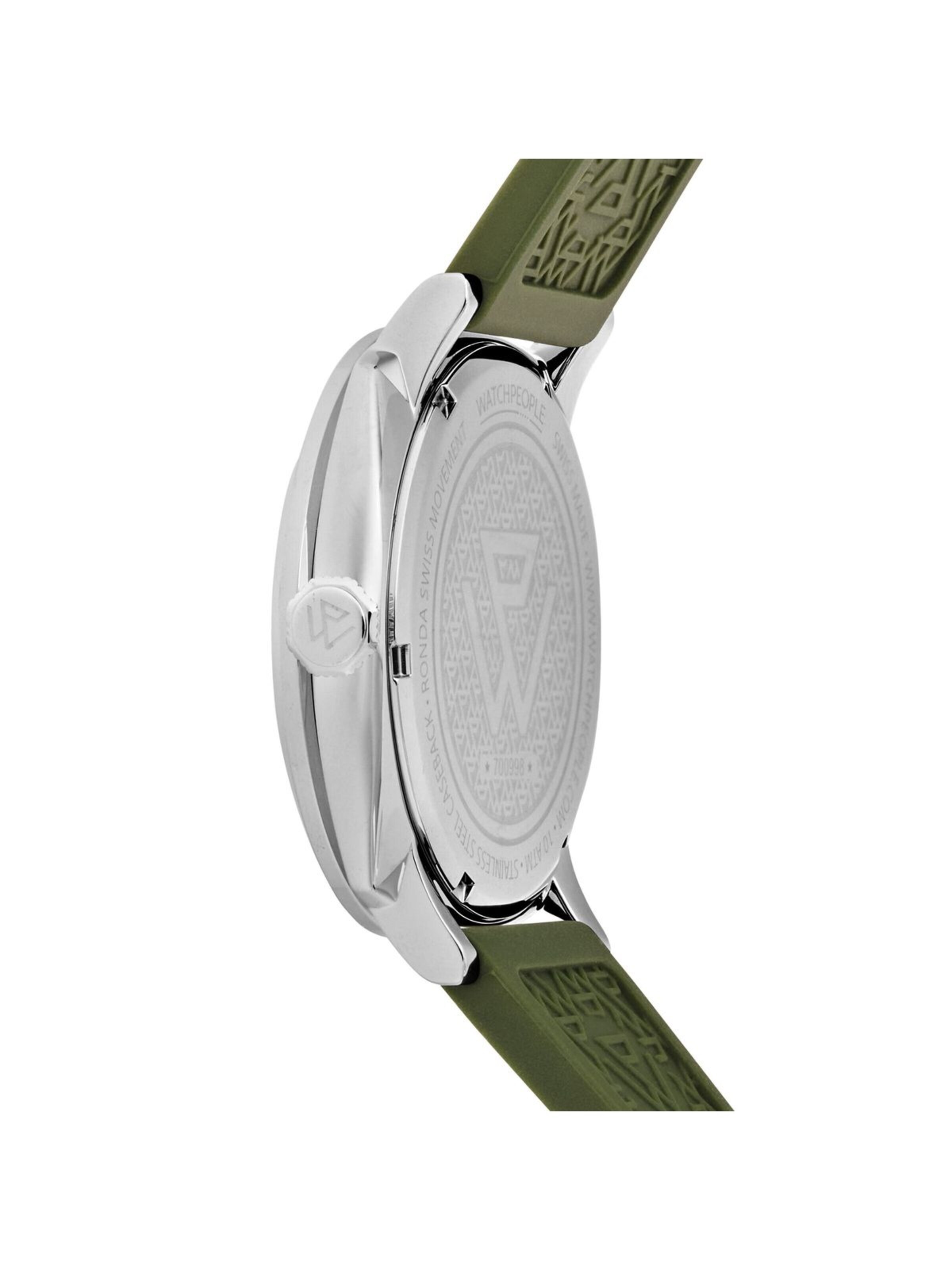 Montre à affichage analogique Watchpeople en vert