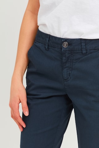 Oxmo Loose fit Chino Pants 'CHILLI' in Blue