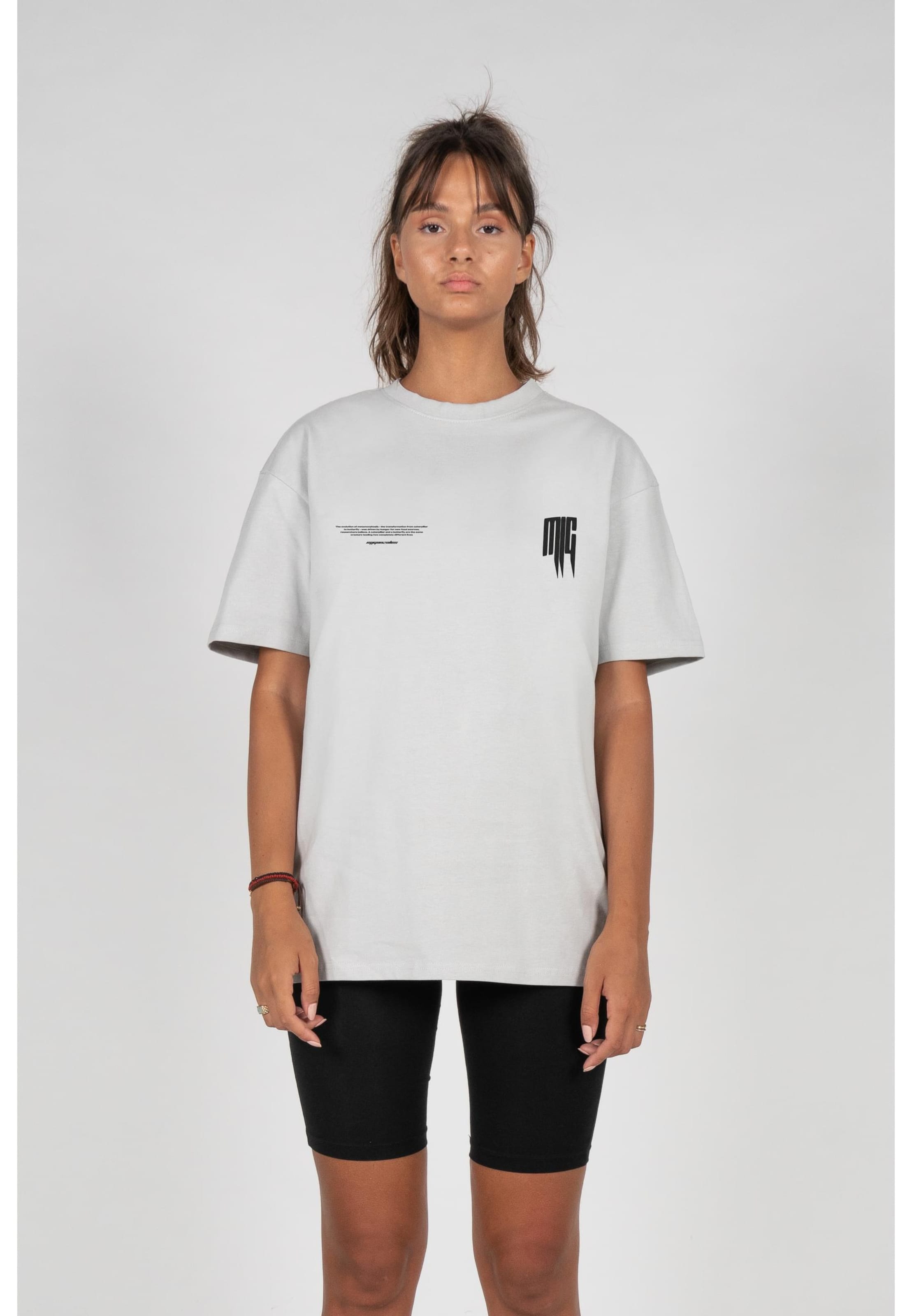 MJ Gonzales T-shirt 'METAMORPHOSE V.2' i vit: framsida