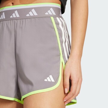 ADIDAS PERFORMANCE Regular Sportbroek 'Hyperglam' in Grijs