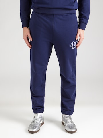 Calvin Klein Jeans Tapered Παντελόνι σε μπλε: μπροστά