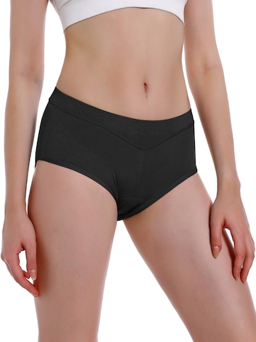 MEETWEE Sportunterhose 'Workout' in Rot: Vorderseite