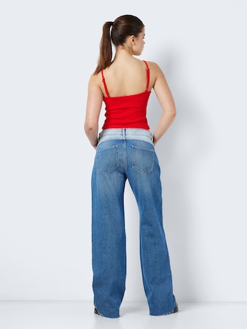 Noisy may Wide Leg Jeans 'RINNA' in Blau