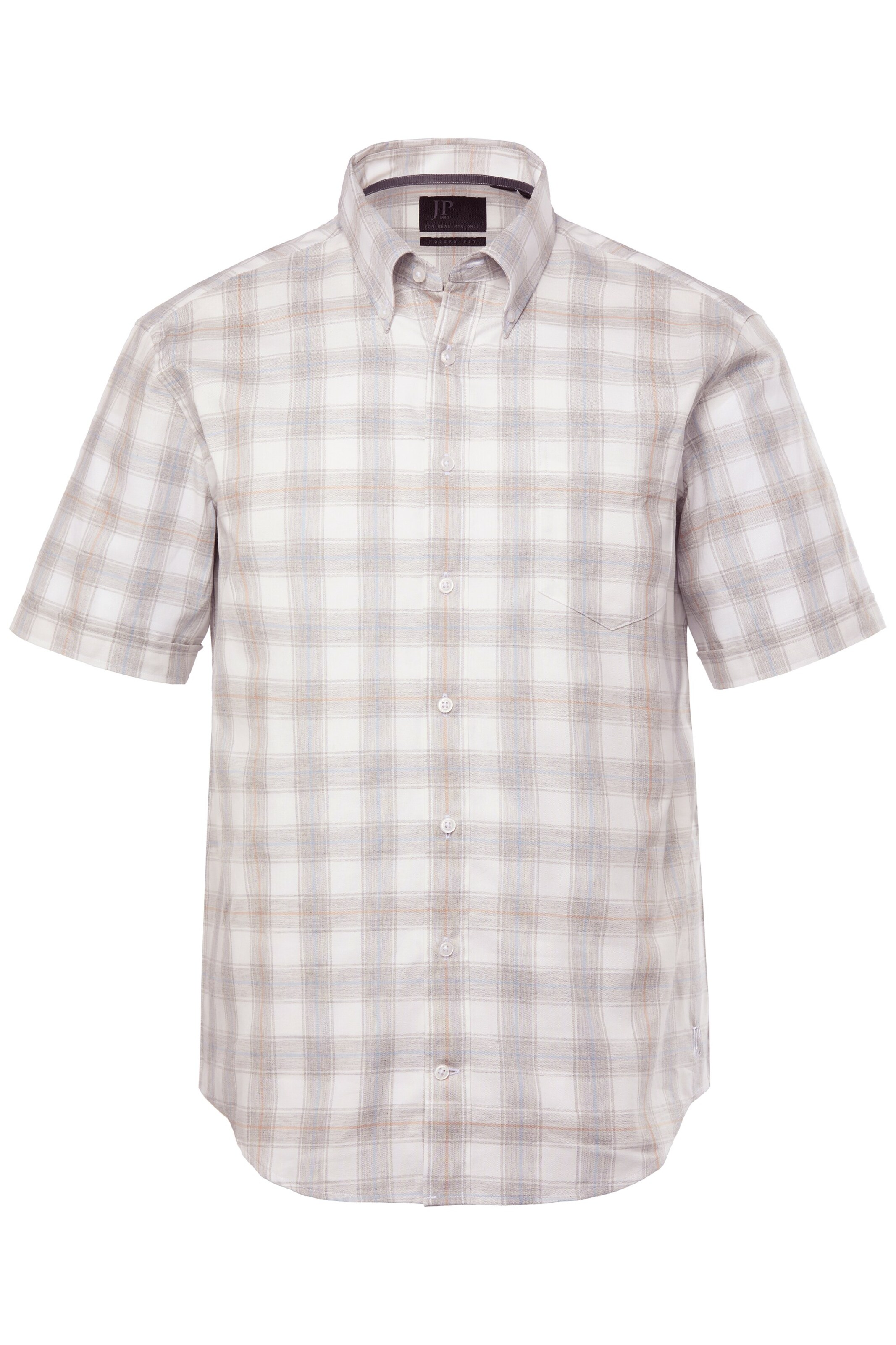 JP1880 Regular fit Overhemd in Wit: voorkant