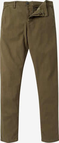 BOSS Orange Chino Pants in Green: front