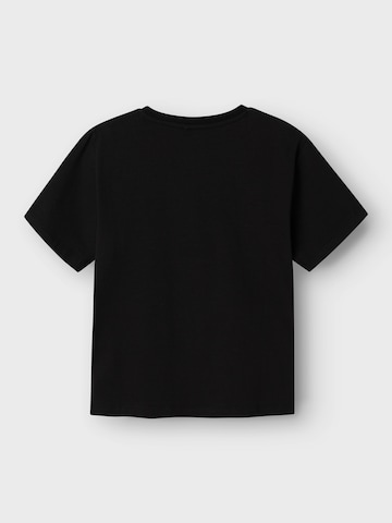 NAME IT Shirt 'NKMJAFAR MINECRAFT' in Black