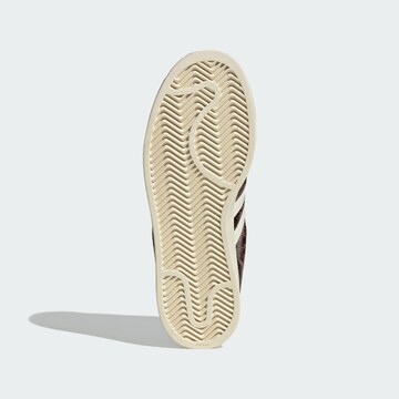 Baskets basses 'Superstar II' ADIDAS ORIGINALS en marron