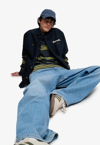 Fit confort Chemise 'Bench x Superdry & Co' BENCH en bleu