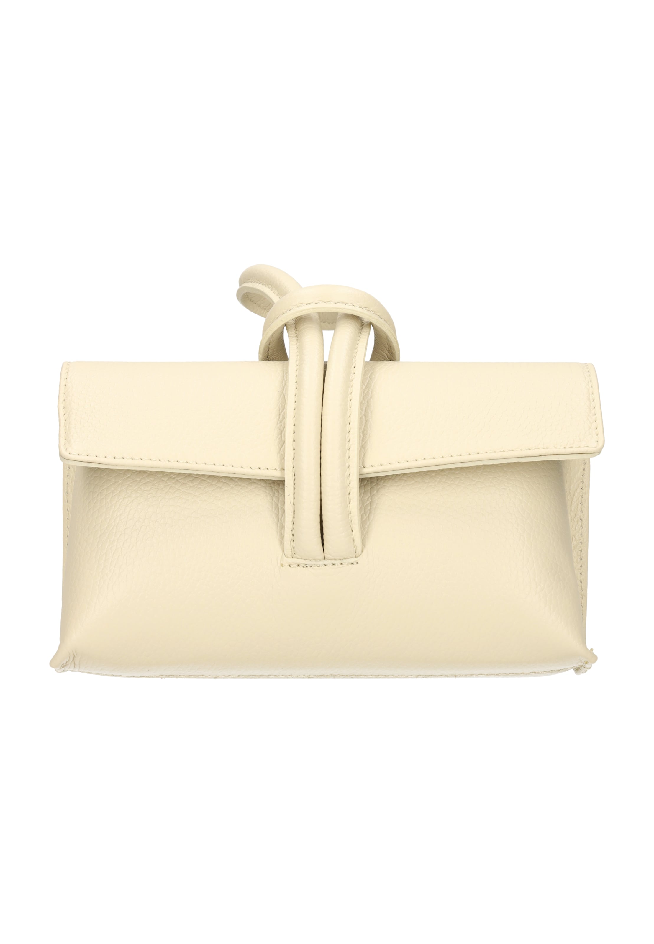 Pochette FELIPA en blanc : devant