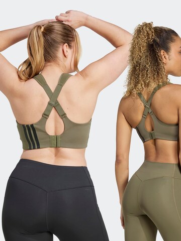 ADIDAS PERFORMANCE Bustier Sport-BH 'TLRDIM' in Grün