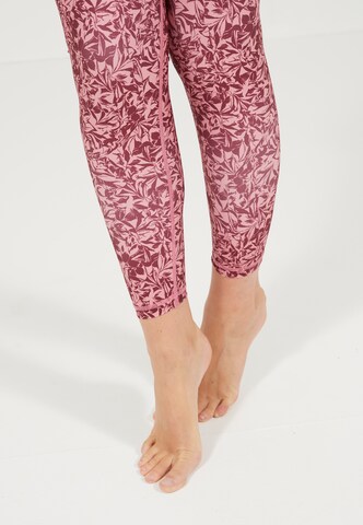 Athlecia Skinny Workout Pants 'Franzine' in Red