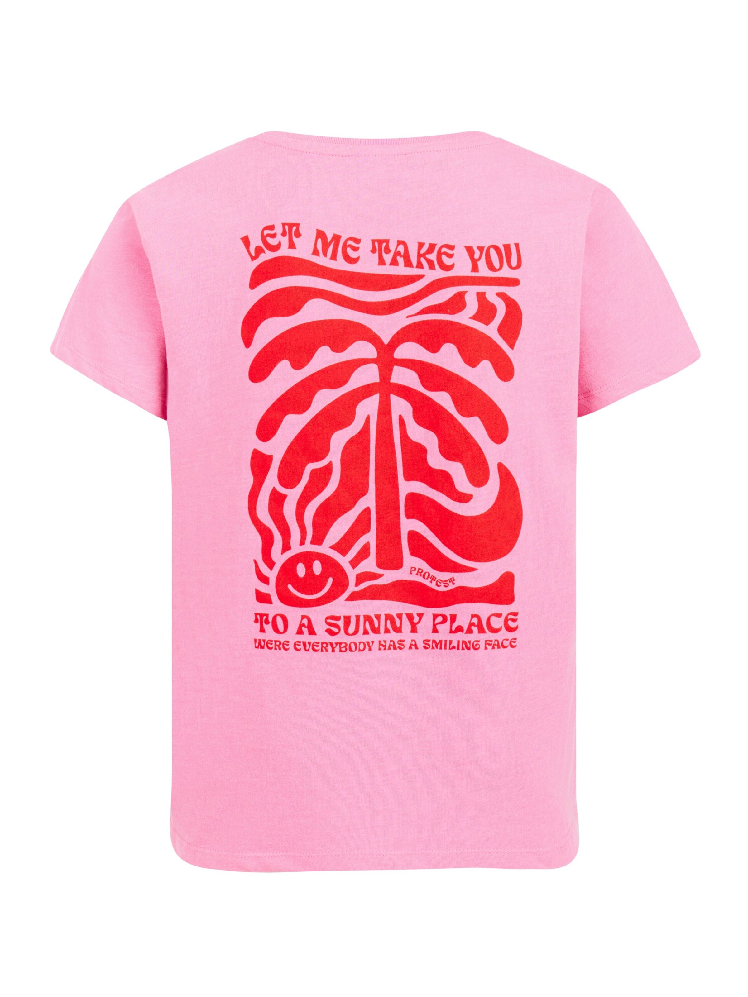 PROTEST Shirt 'PRTRoxo JR' in Pink