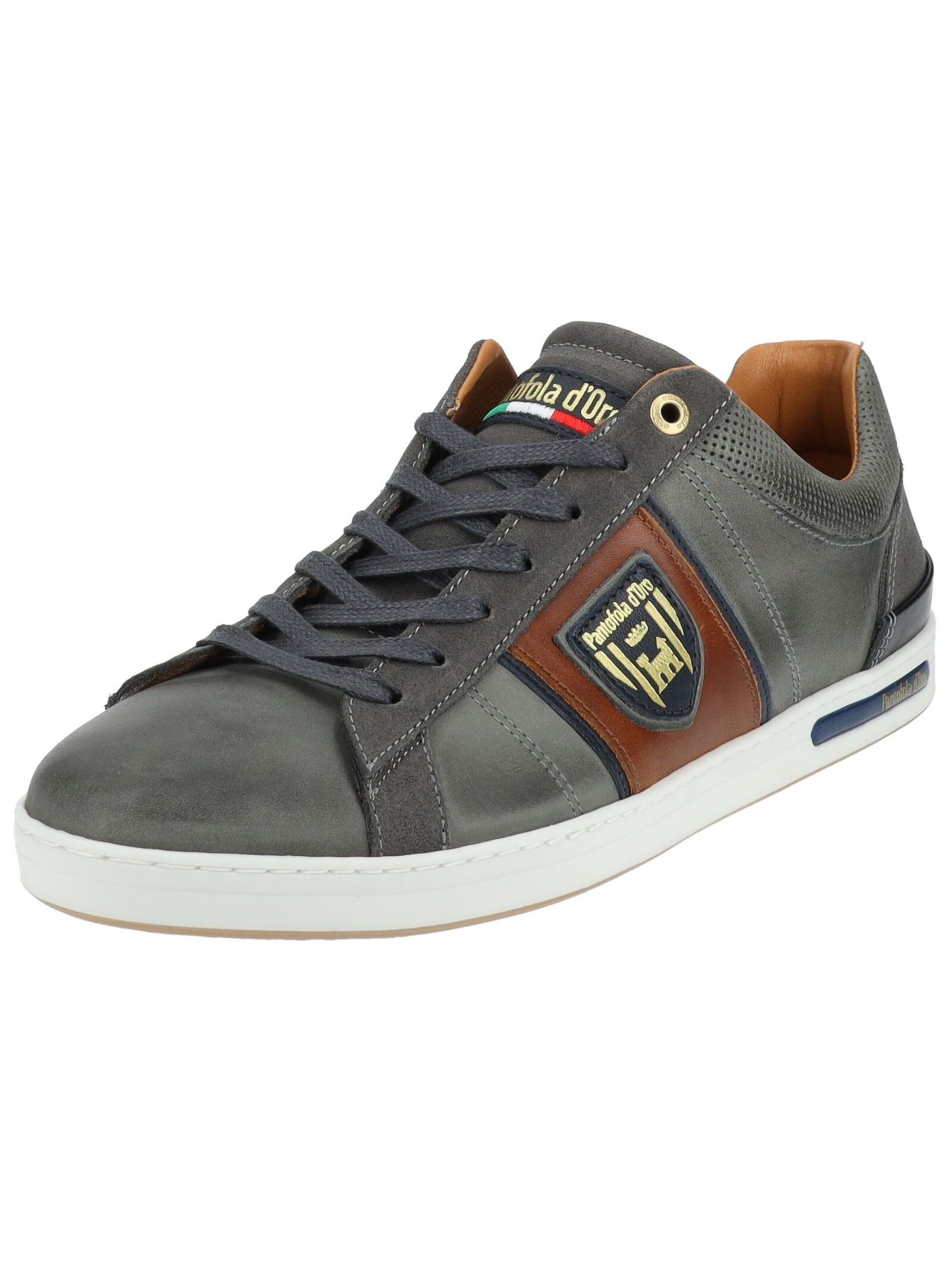 PANTOFOLA D'ORO Platform trainers 'Torretta' in Grey: front