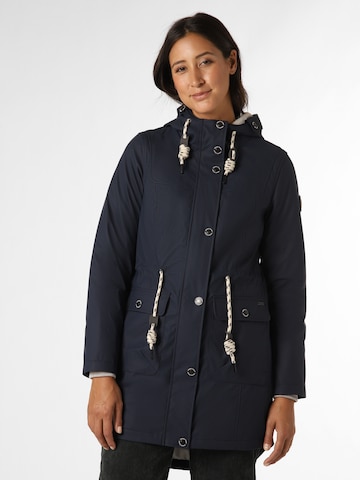 Marie Lund Between-Seasons Parka ' ' in Blue: front