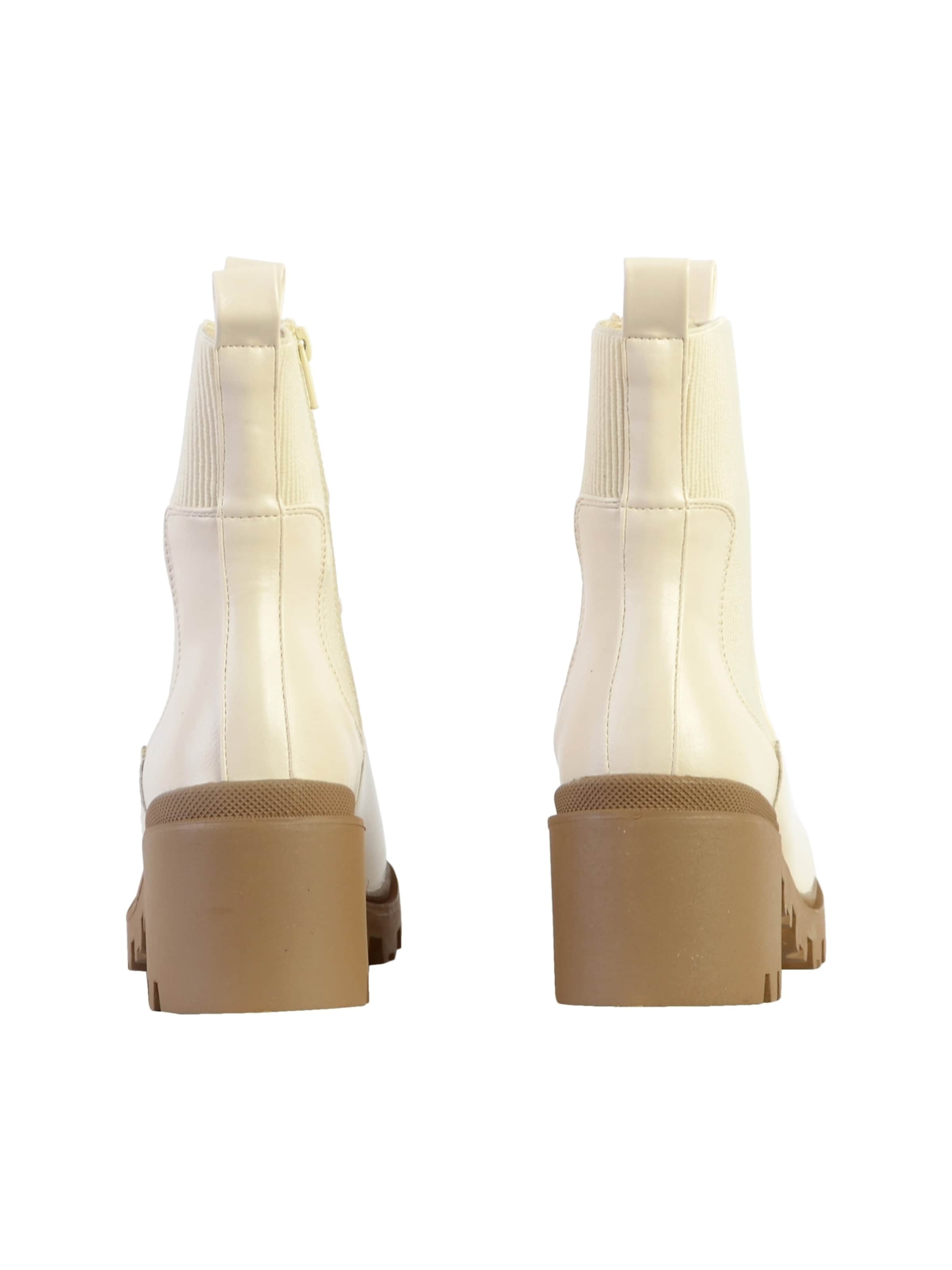 Ankle boots di The Divine Factory in beige
