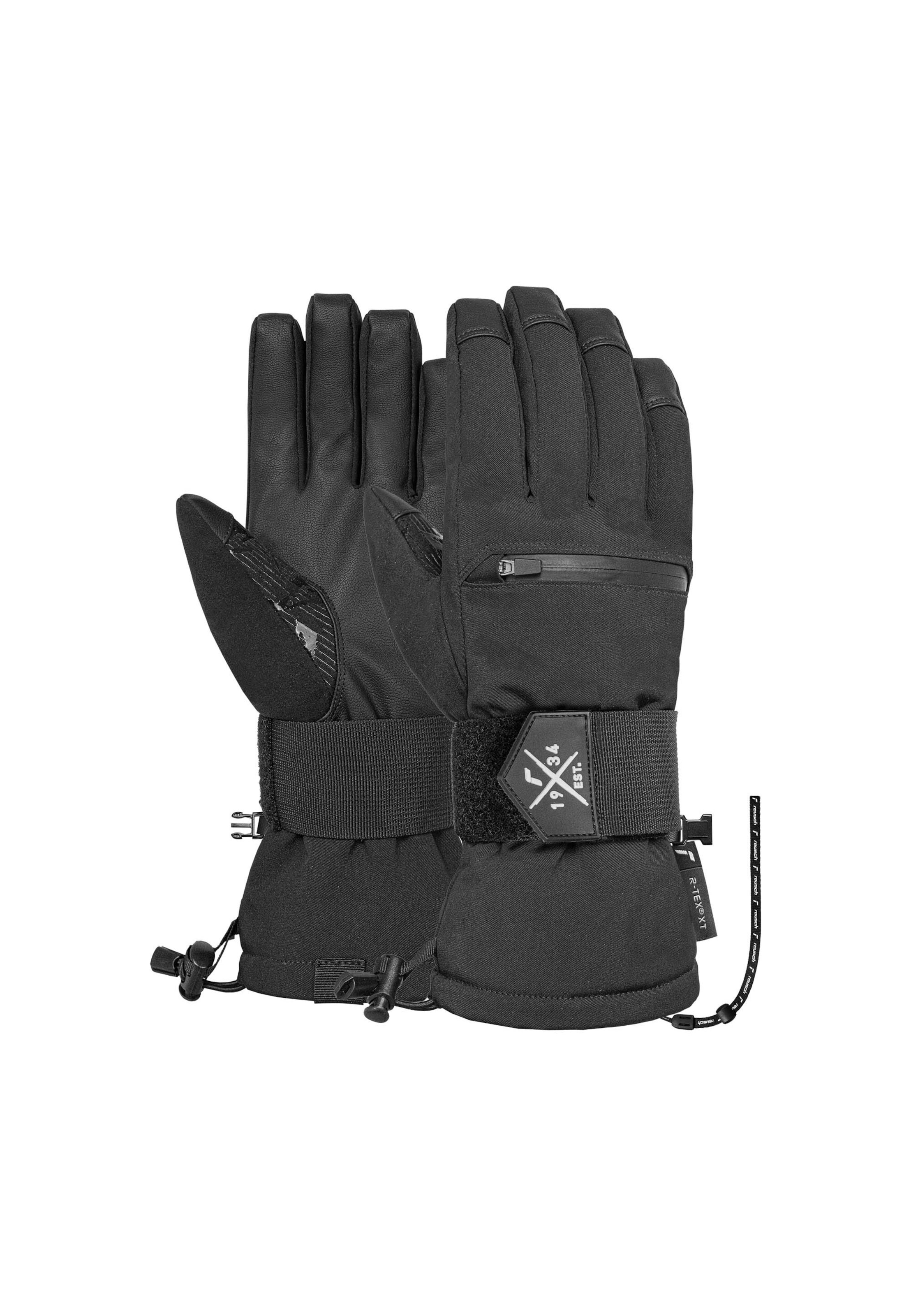REUSCH Sporthandschoenen 'Rampage' in Zwart: voorkant