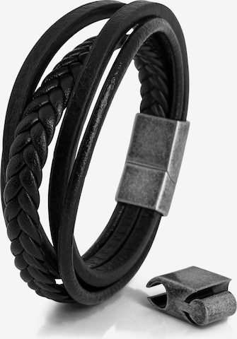 Akitsune Bracelet 'Pax' in Silver: front