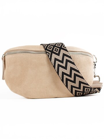 lePelou Belt bag 'NOA medium' in Beige: front