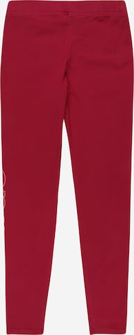 ADIDAS SPORTSWEAR Skinny Workout Pants 'Lin' in Red