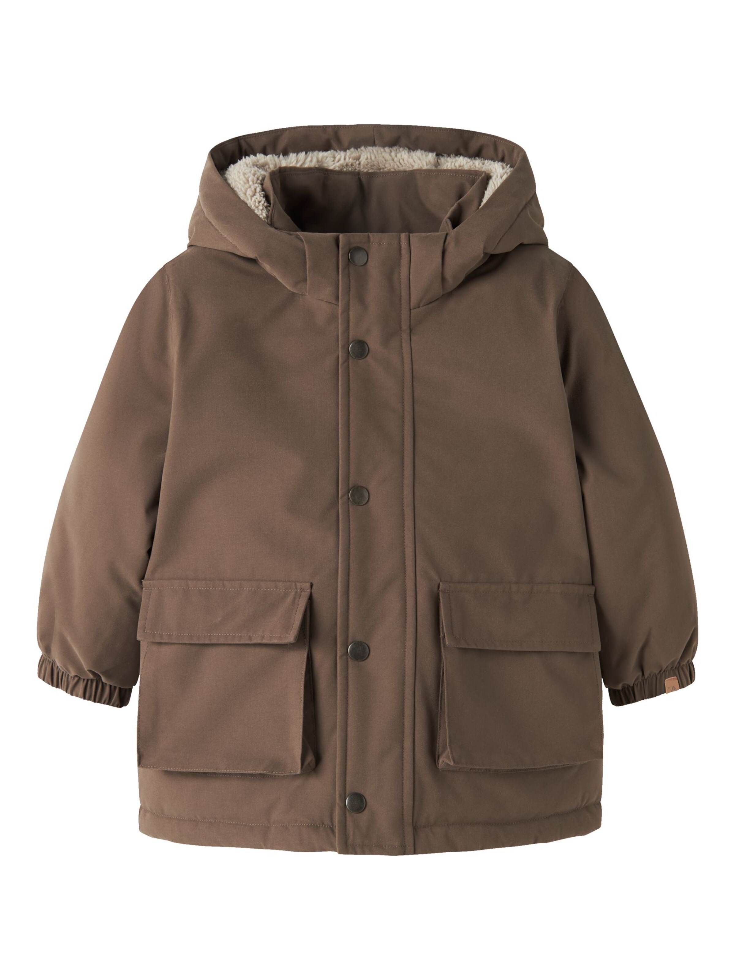 Lil'Atelier Jacke 'SNOW05' in Braun: Vorderseite