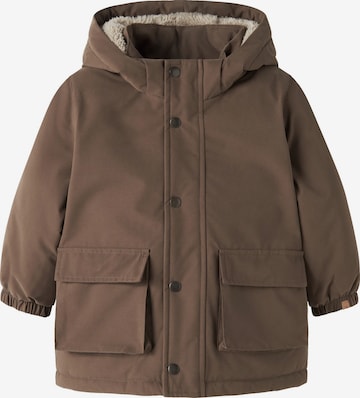 Lil'Atelier Jacke 'SNOW05' in Braun: Vorderseite