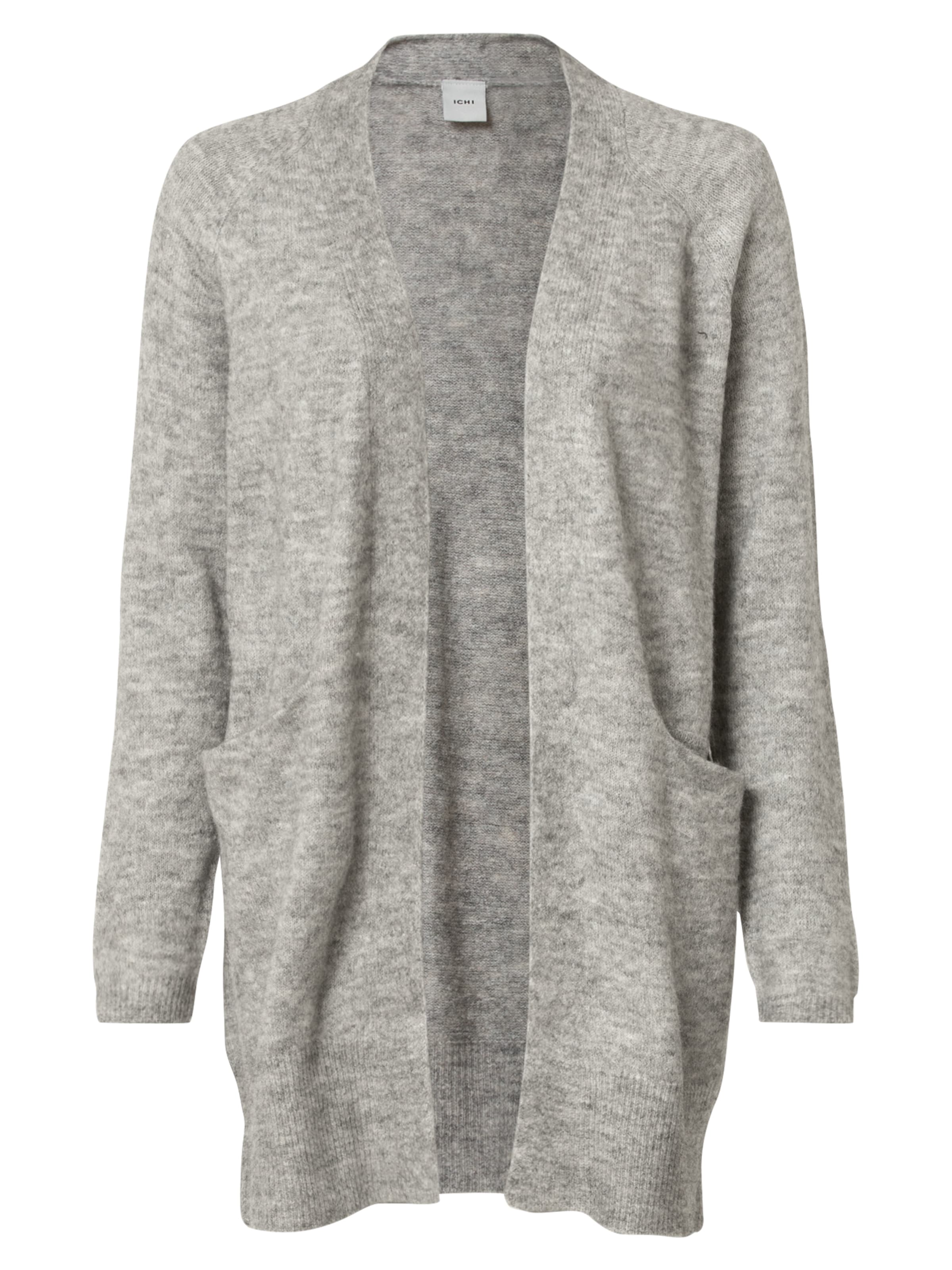 ICHI Kardigán 'Kamara' - szürke: elől