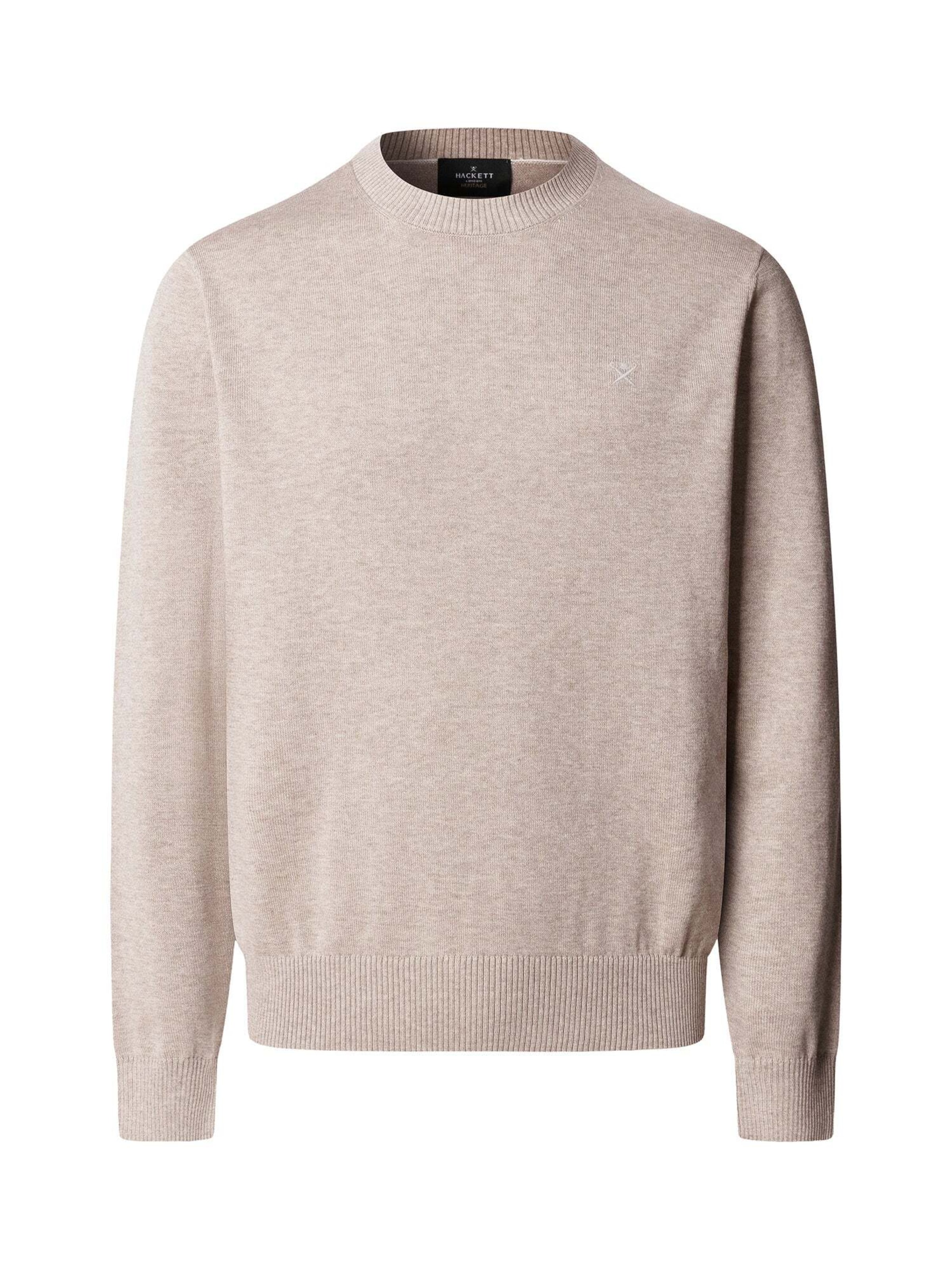 Hackett London Sweater 'Ess' in Beige: front