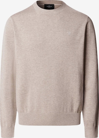 Hackett London Pullover 'Ess' in Beige: Vorderseite