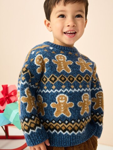 Next - Pullover em azul: frente