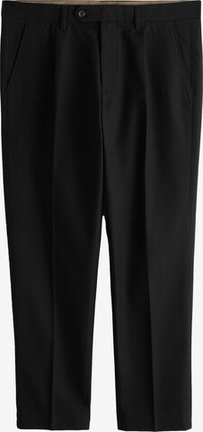 Next Trousers with creases in Black: front
