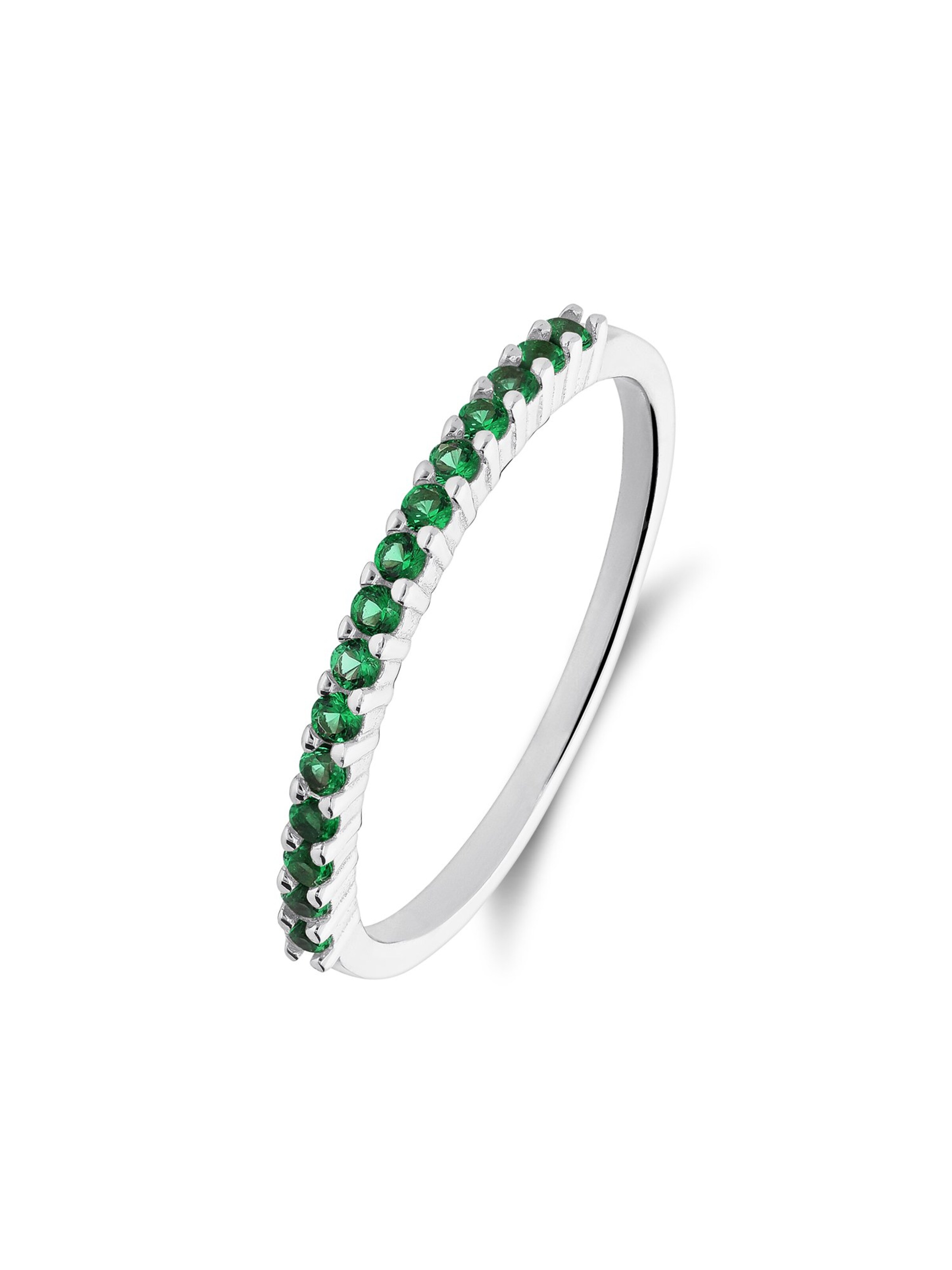 Lucardi Ring 'Chic' in Silver: front